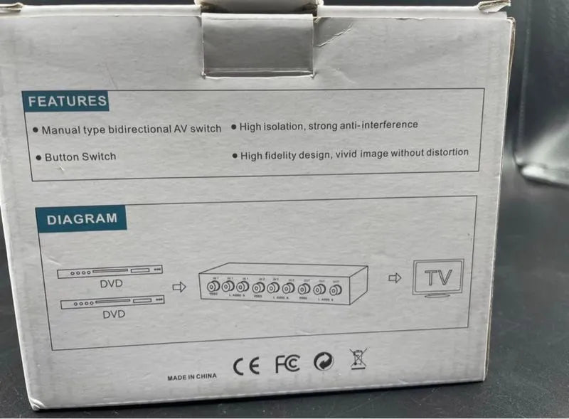 Port Video Audio Switch