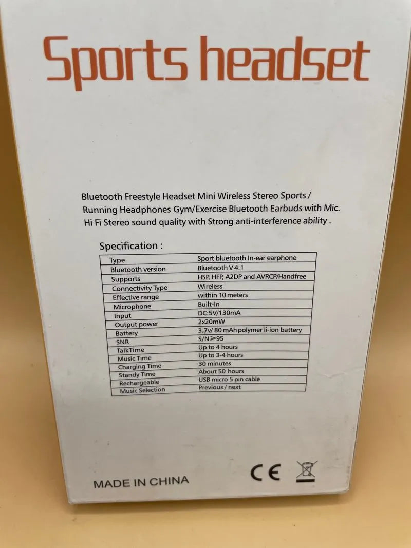 Auriculares Sports headset