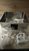 Fregadero Bajo Encimera 1 Cubeta Acero Inox 18/10, Radio R15 TEKA