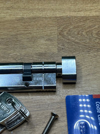 Cilindro de botón niquelado Z60/K30 ABUS