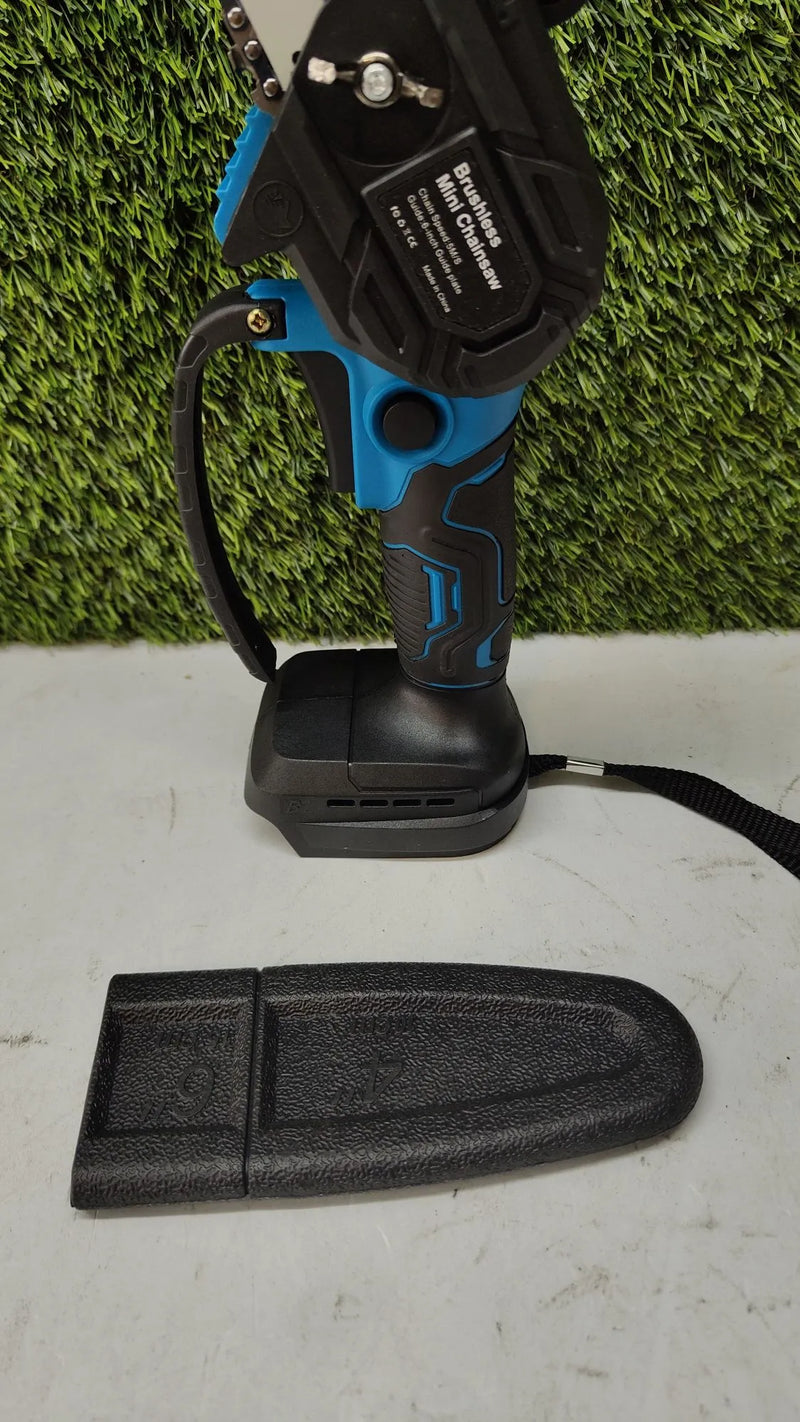 Mini motosierra inalámbrica de 6 pulgadas