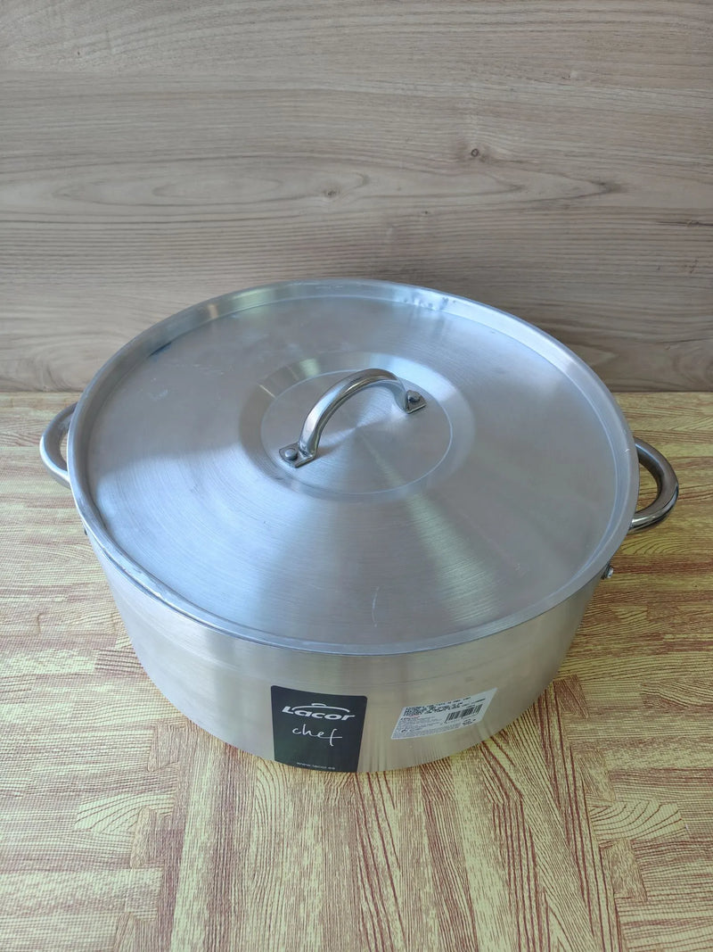 Cacerola plateada de 38cm - Lacor