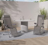 Conjunto de sillas jardín exterior