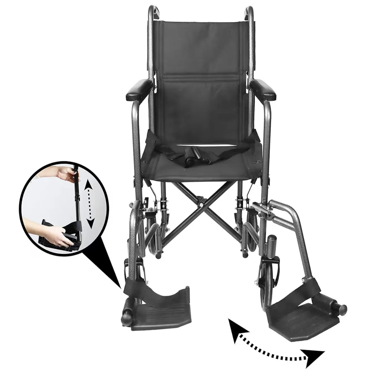 Silla de ruedas plegable