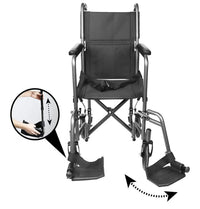 Silla de ruedas plegable