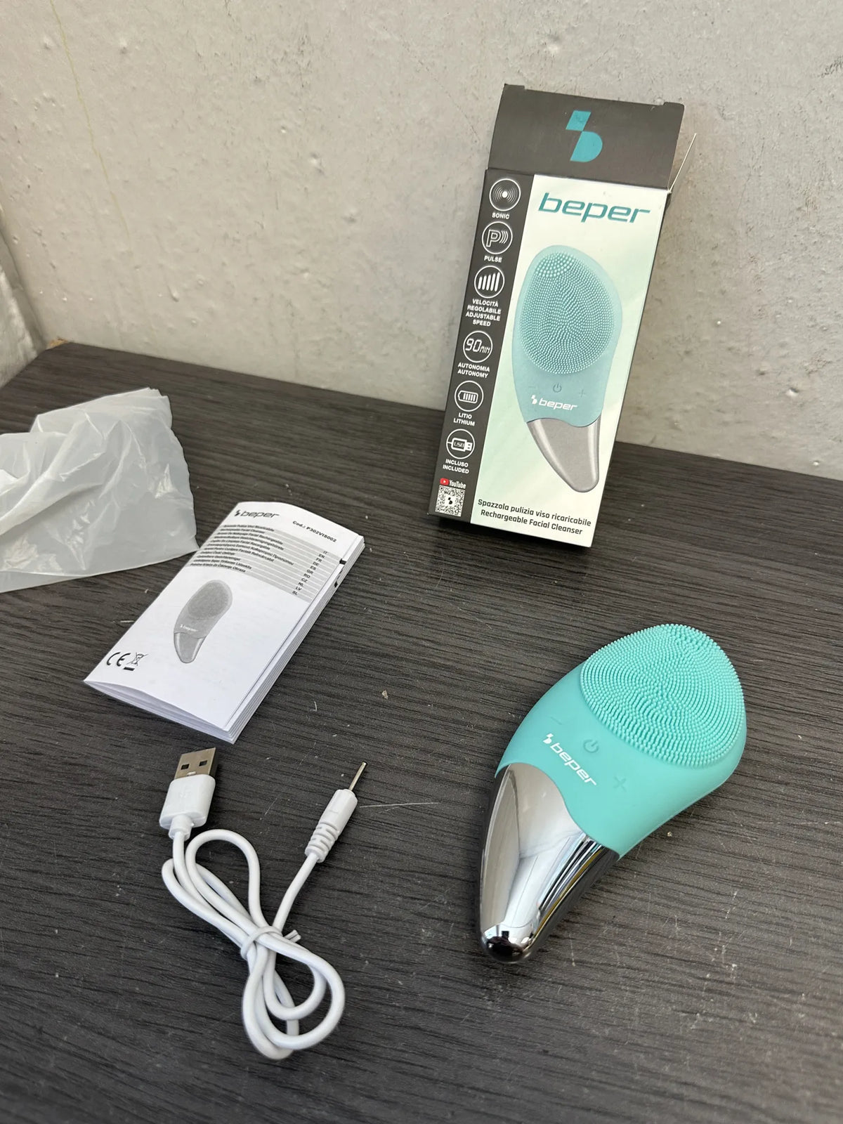 Cepillo de limpieza facial