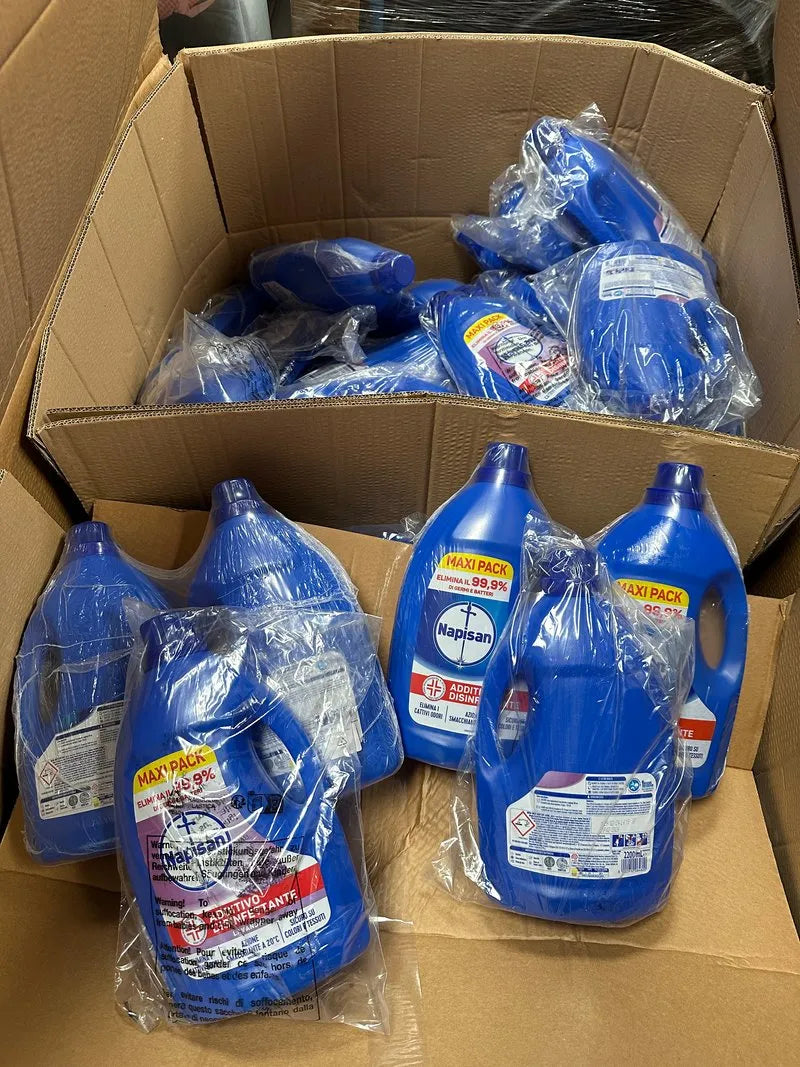 Lote de Liquidos desinfectantes para lavadora