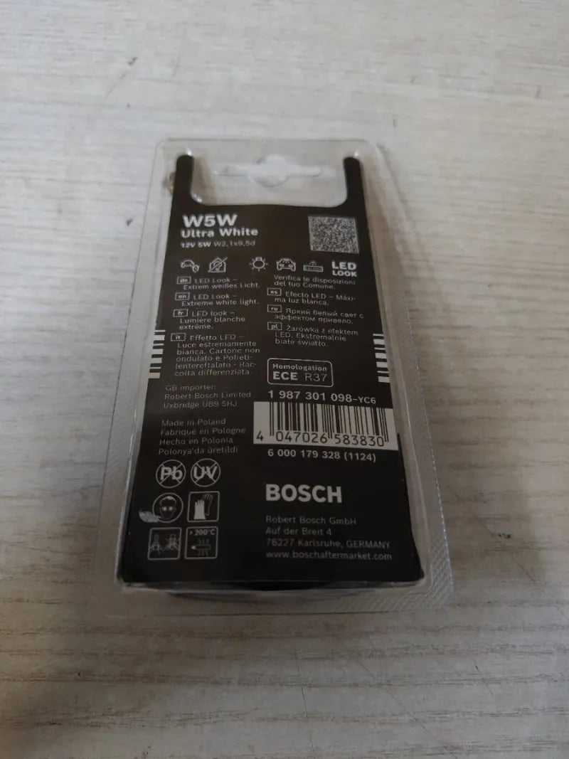 Bombillas W5W Xenon Look - BOSCH