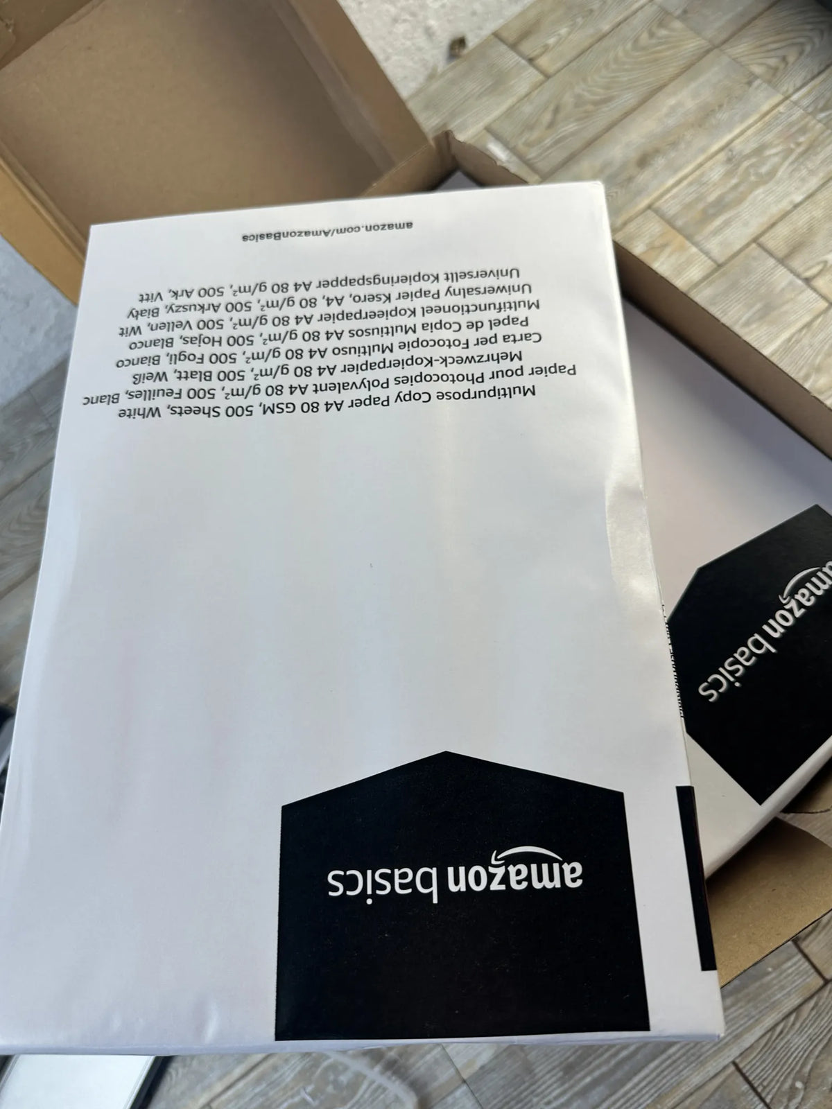 Papel para impresora Amazon basics