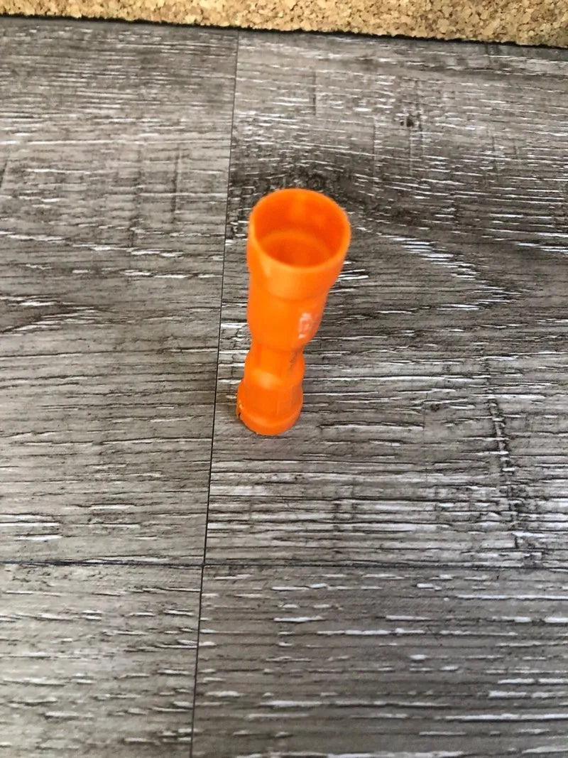 Soporte embudo varilla nivel naranja
