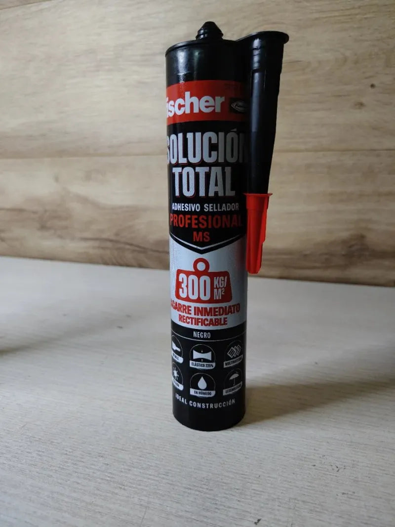 Fischer Solución Total Adhesivo Sellador Negro