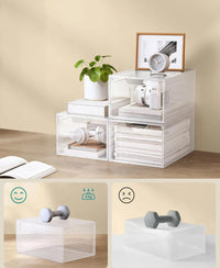 Cajas de zapatos pack de 12 - Songmics