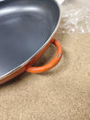 Paellera naranja 38cm IBILI