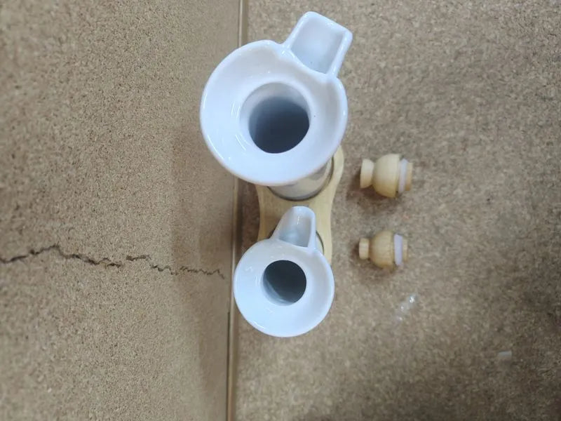 Vinagrera aceitera de porcelana Olympia Whiteware