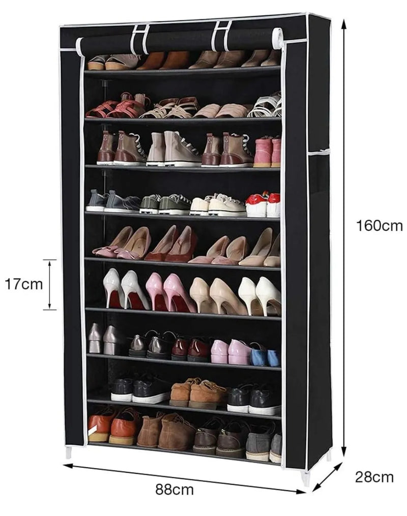 Zapatero de 9 niveles para zapatos