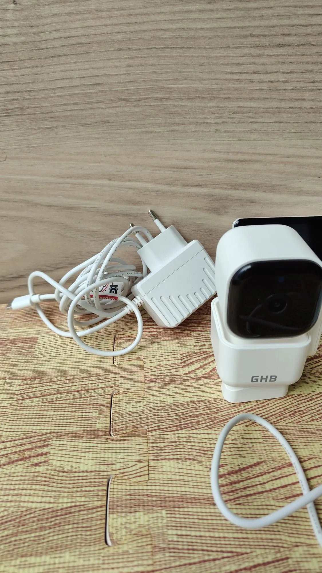 Camara Vigilancia Bebe 5" 720P HD IPS Rotación de 350°