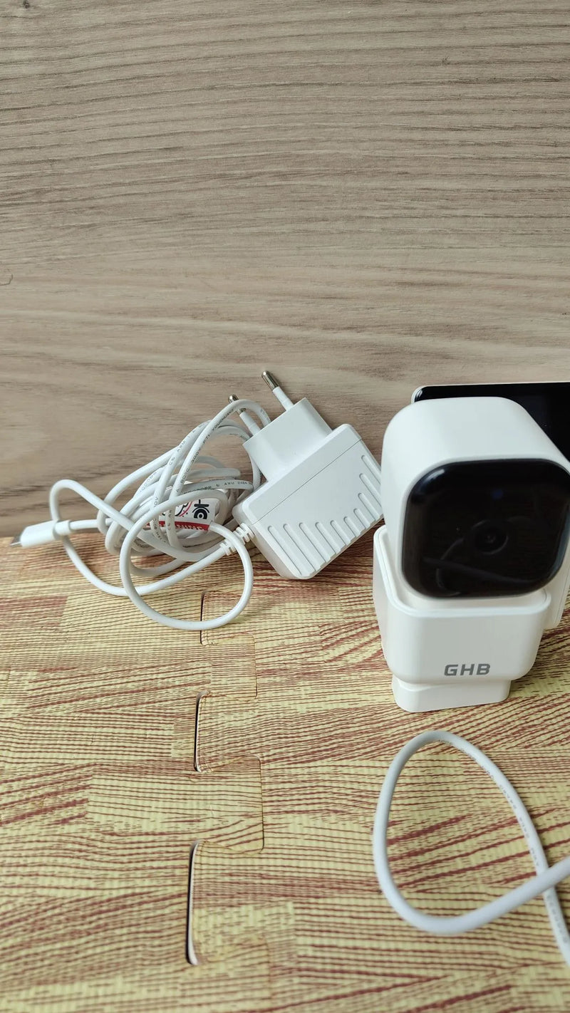Camara Vigilancia Bebe 5" 720P HD IPS Rotación de 350°