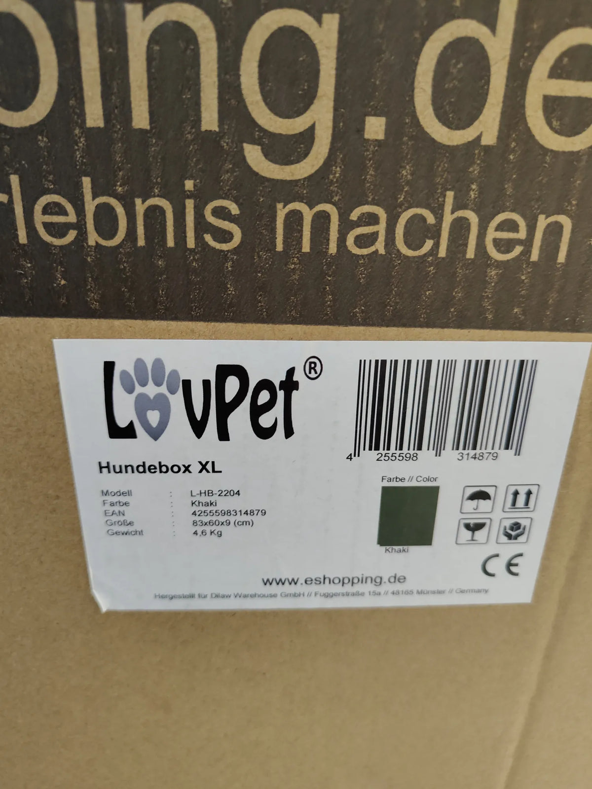 Bolsa de Transporte para mascotas LOVPET