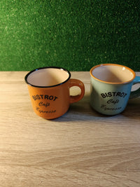 Juego Tazas Café Sin Plato Home Bistrot