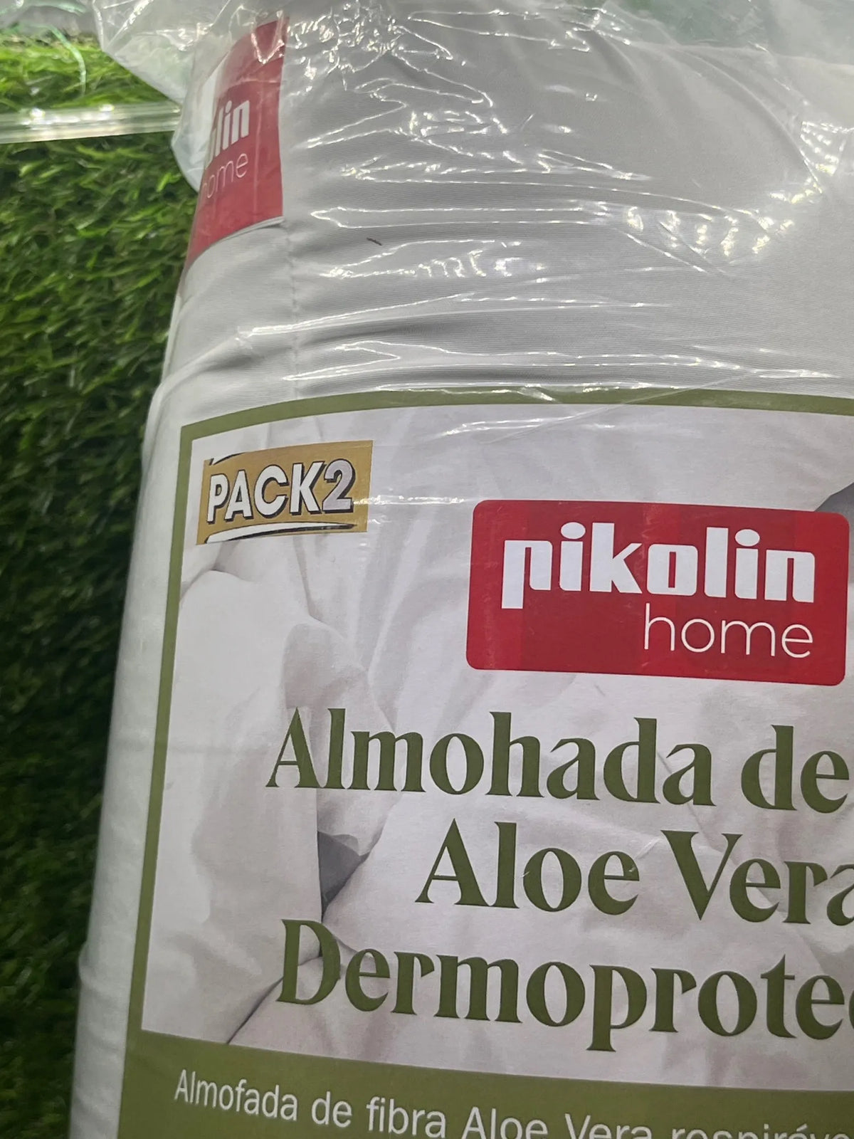 Pack de 2 almohadas de fibra Pikolin Home