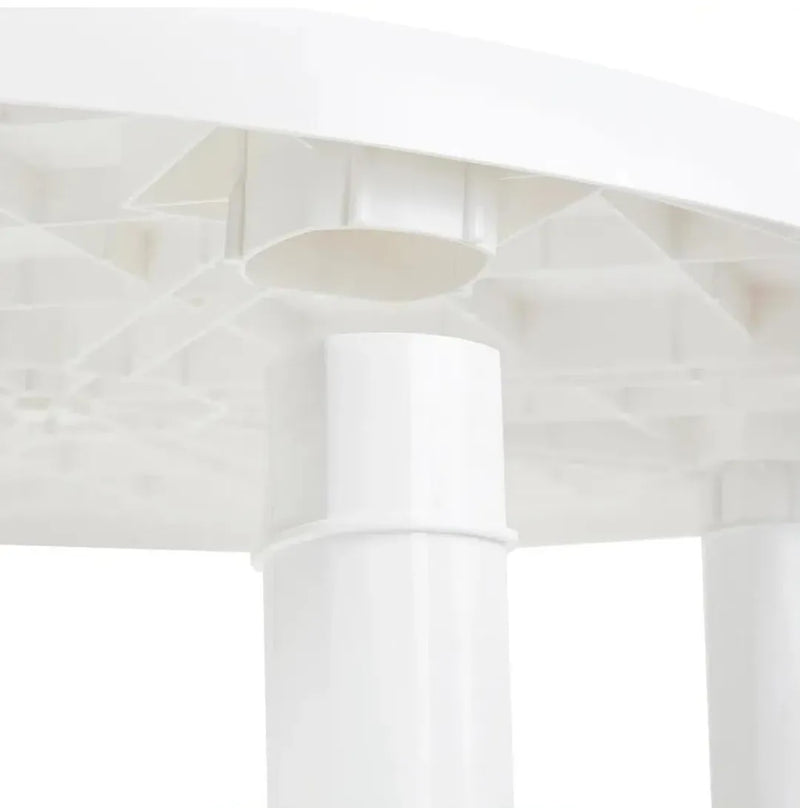 Mesa de jardín blanca braga 90cm