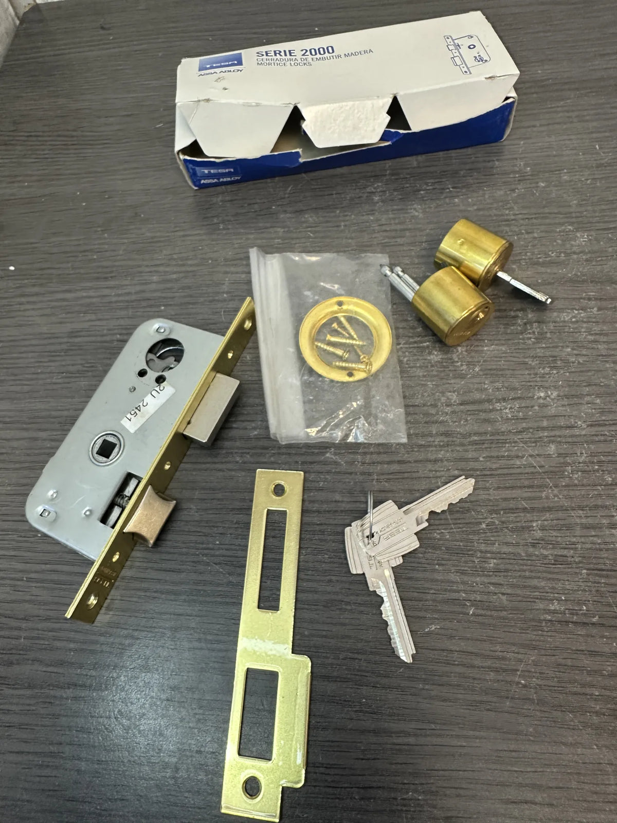 Cerradura De Embutir Para Puertas