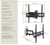 Soporte de pared para TV