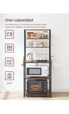 Estantería de Cocina, Estantería de Panadería, 6 Estantes