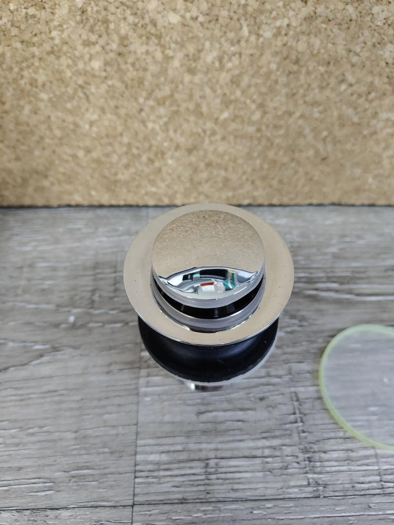 Desagüe de lavabo ranurado cromado BSP