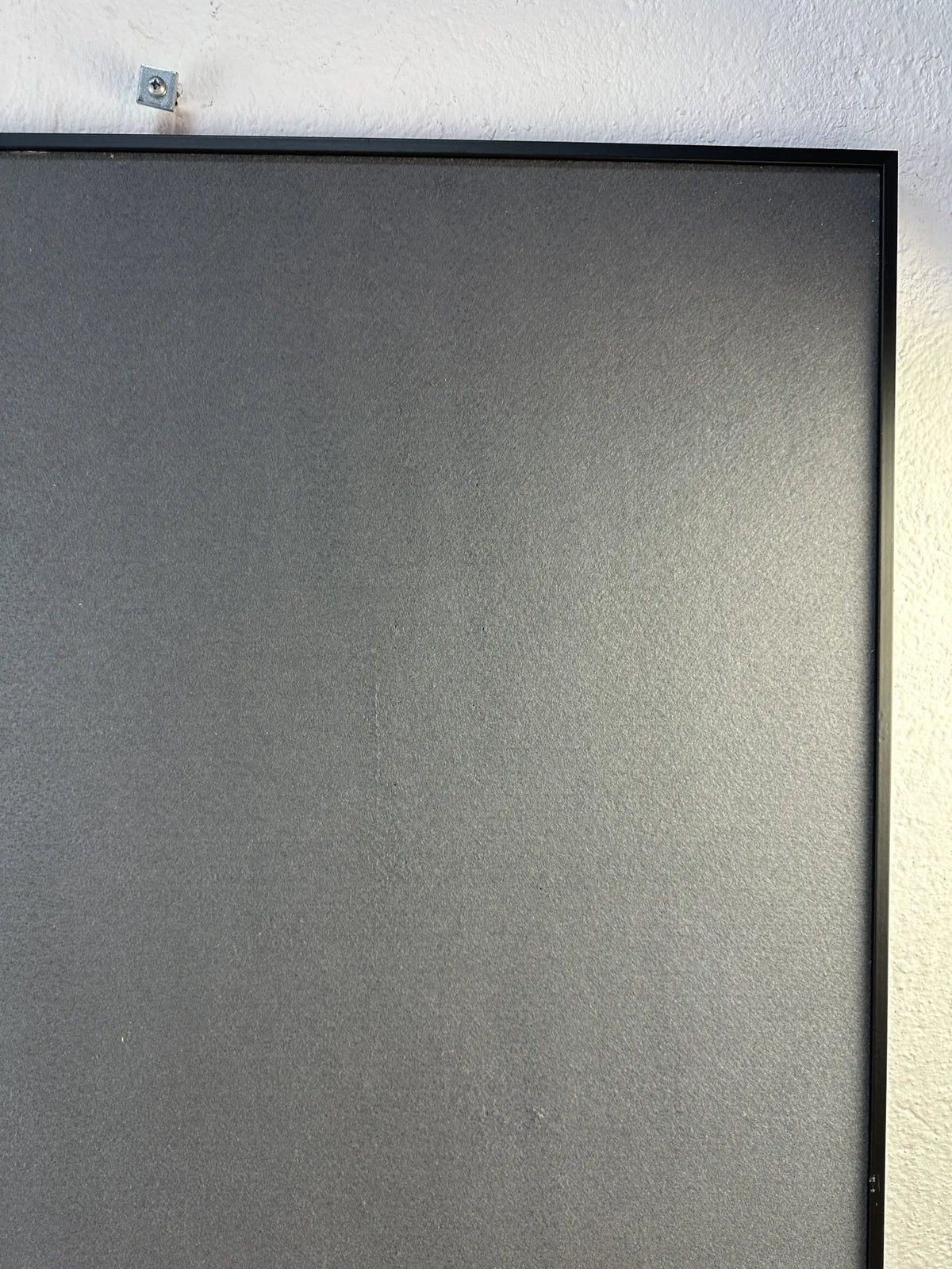 Tablero de fieltro gris