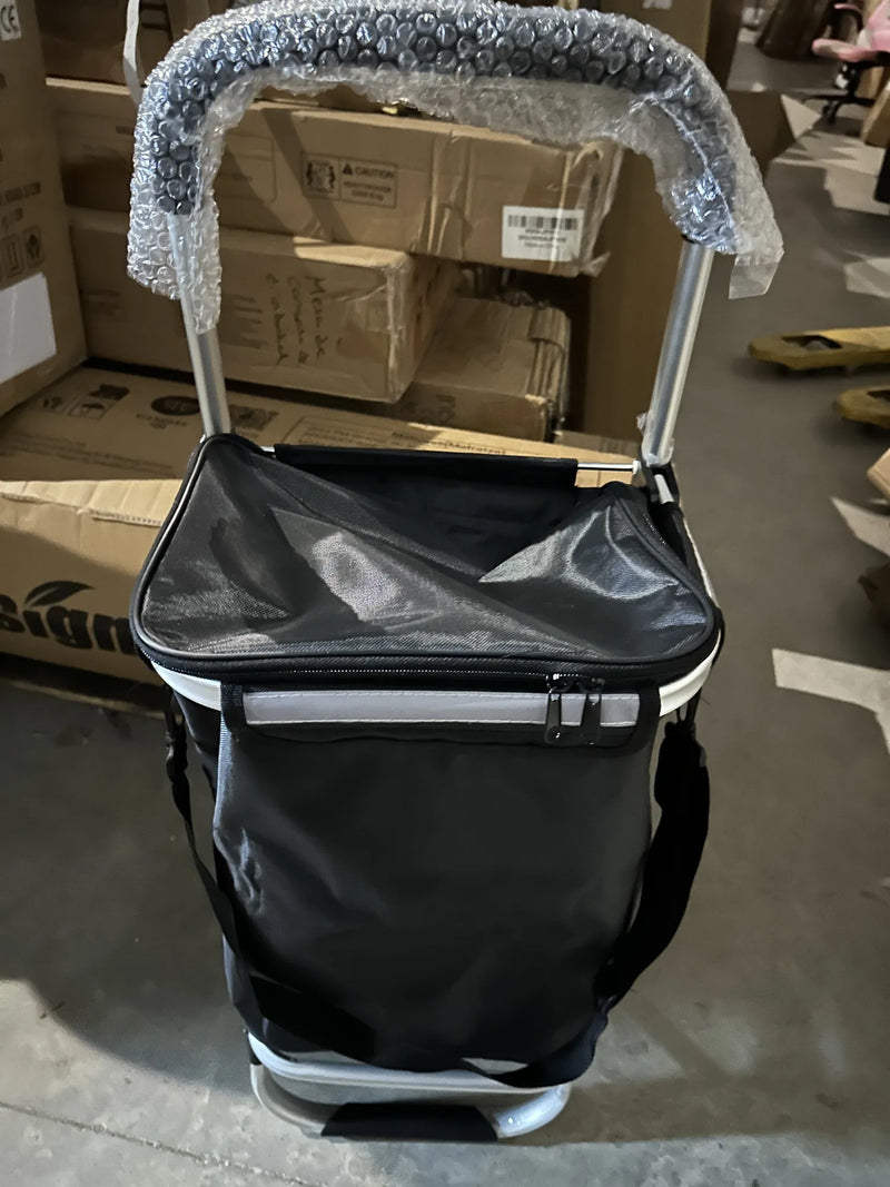Carrito compra plegable
