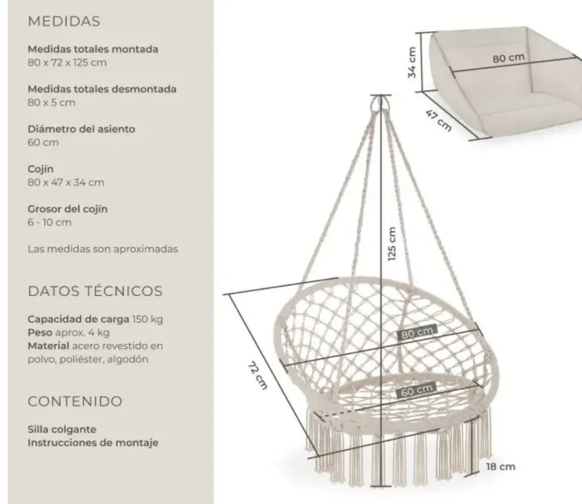 Silla colgante
