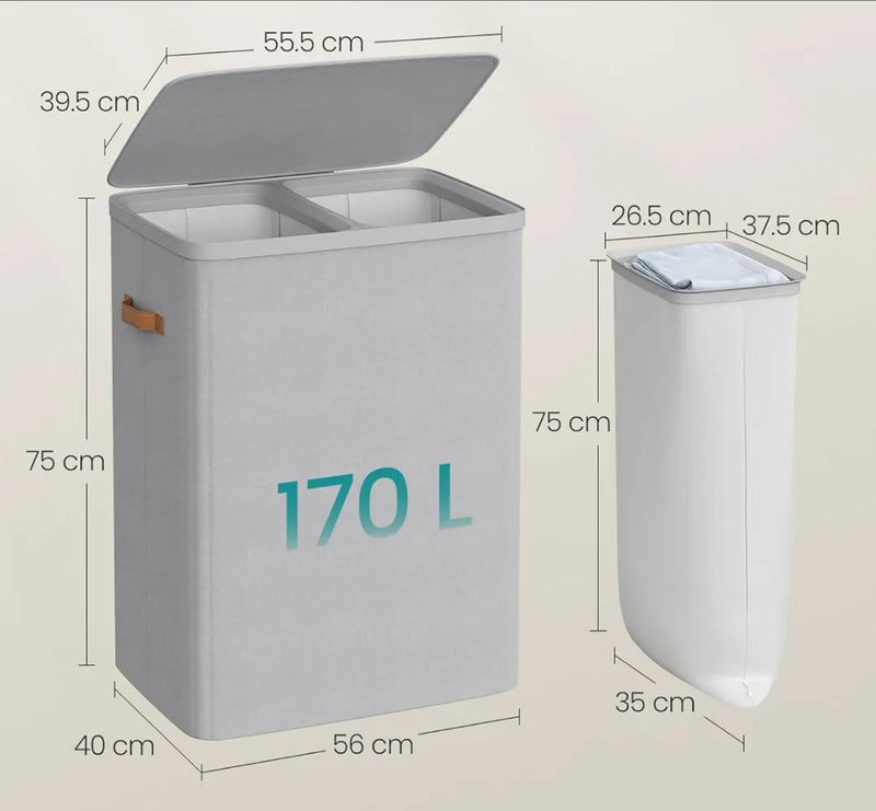 Cesto para la Ropa Sucia de 100L