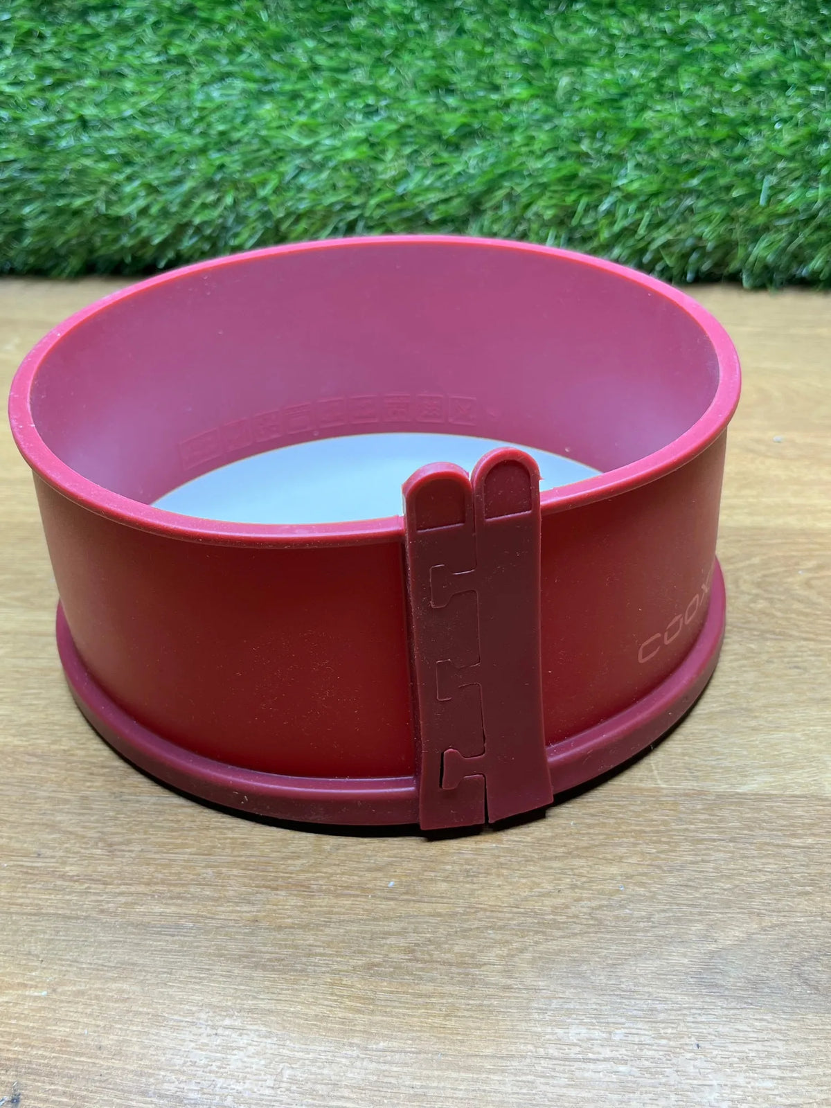 Molde desmontable con base de porcelana de 18 cm coox