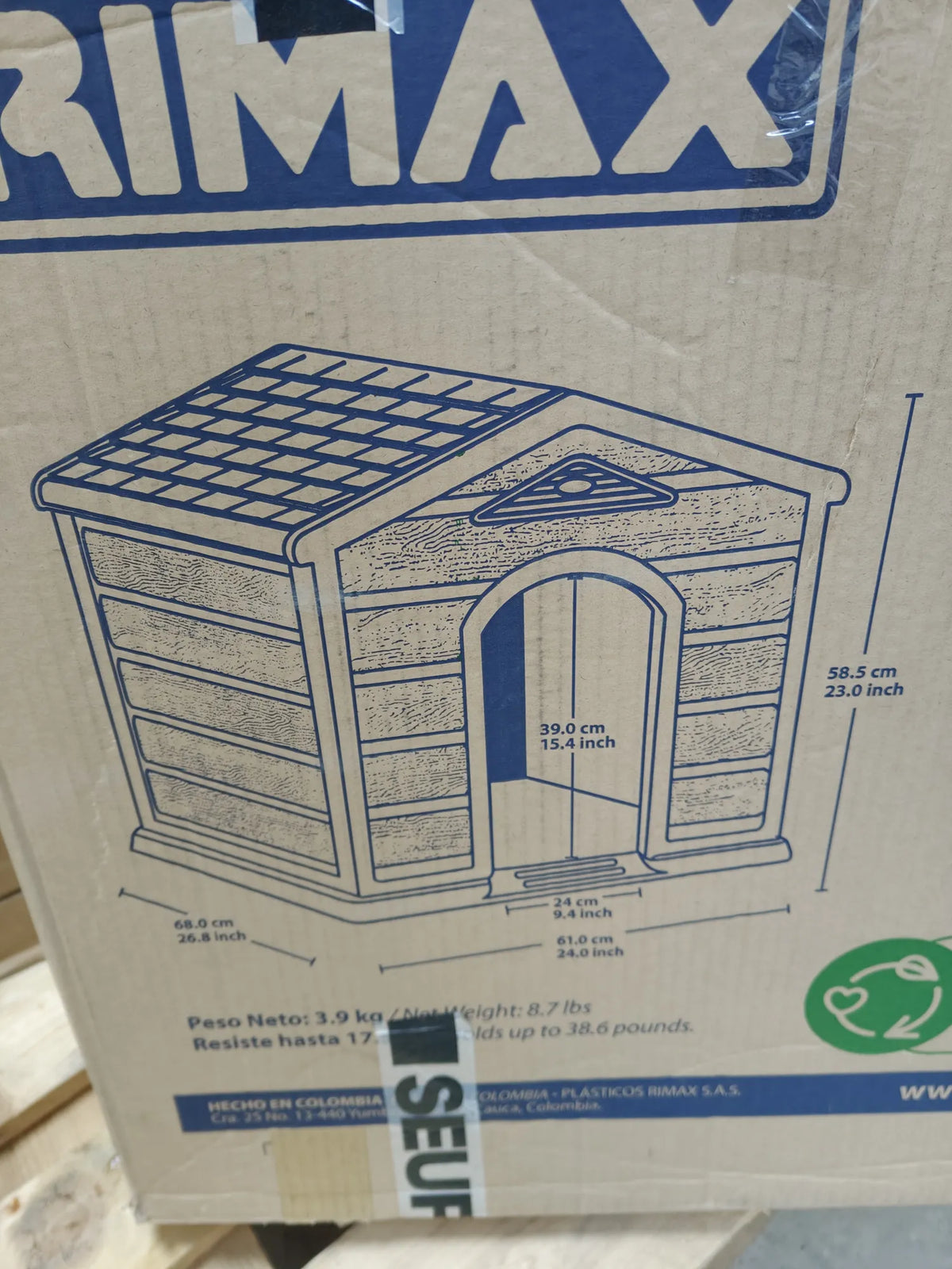 Caseta para perro - KG KITGARDEN