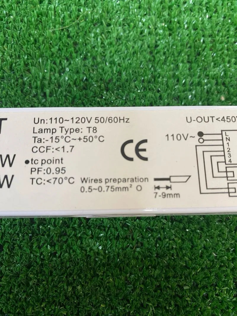 Balasto electrónico de voltaje ancho 1PCS