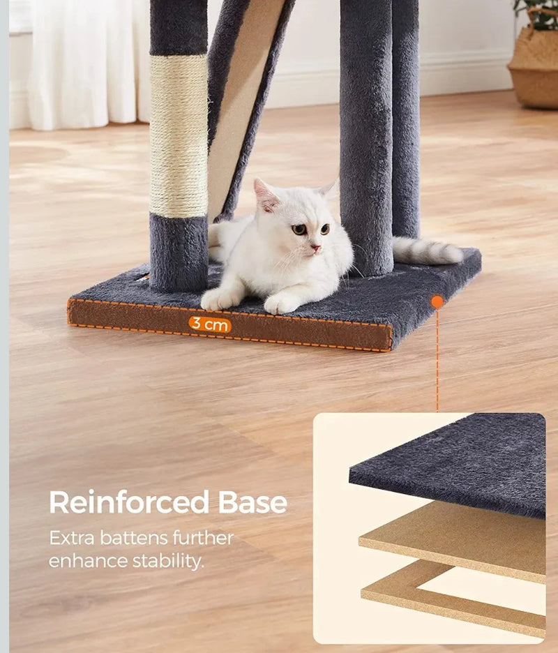 Árbol para gatos de 135cm para gatos