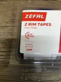 Cinta llanta Zéfal PVC 29/28-22mm (2 unidades)