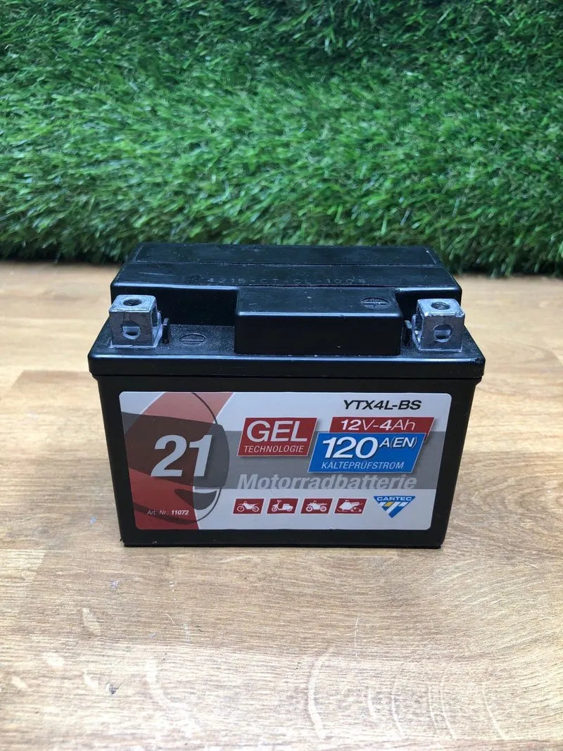 Batería Moto YTX4L-BS GEL 12V 4Ah 120A