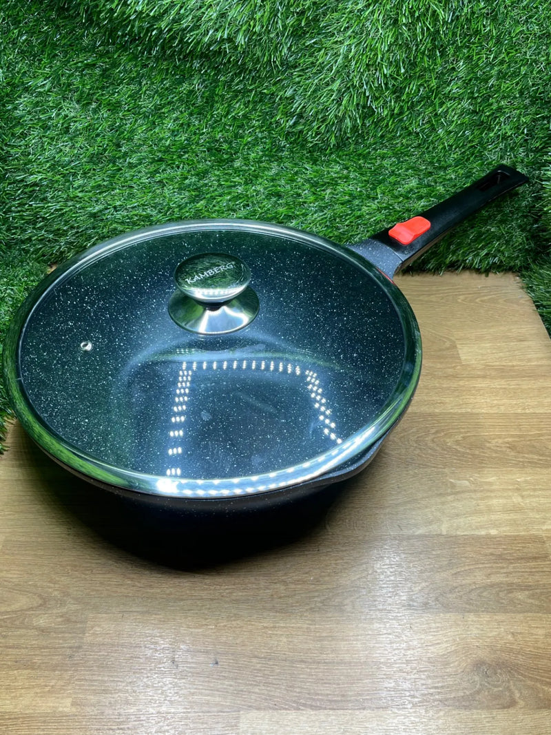 Sartén tipo Wok con Mango Extraíble Kamberg Wok