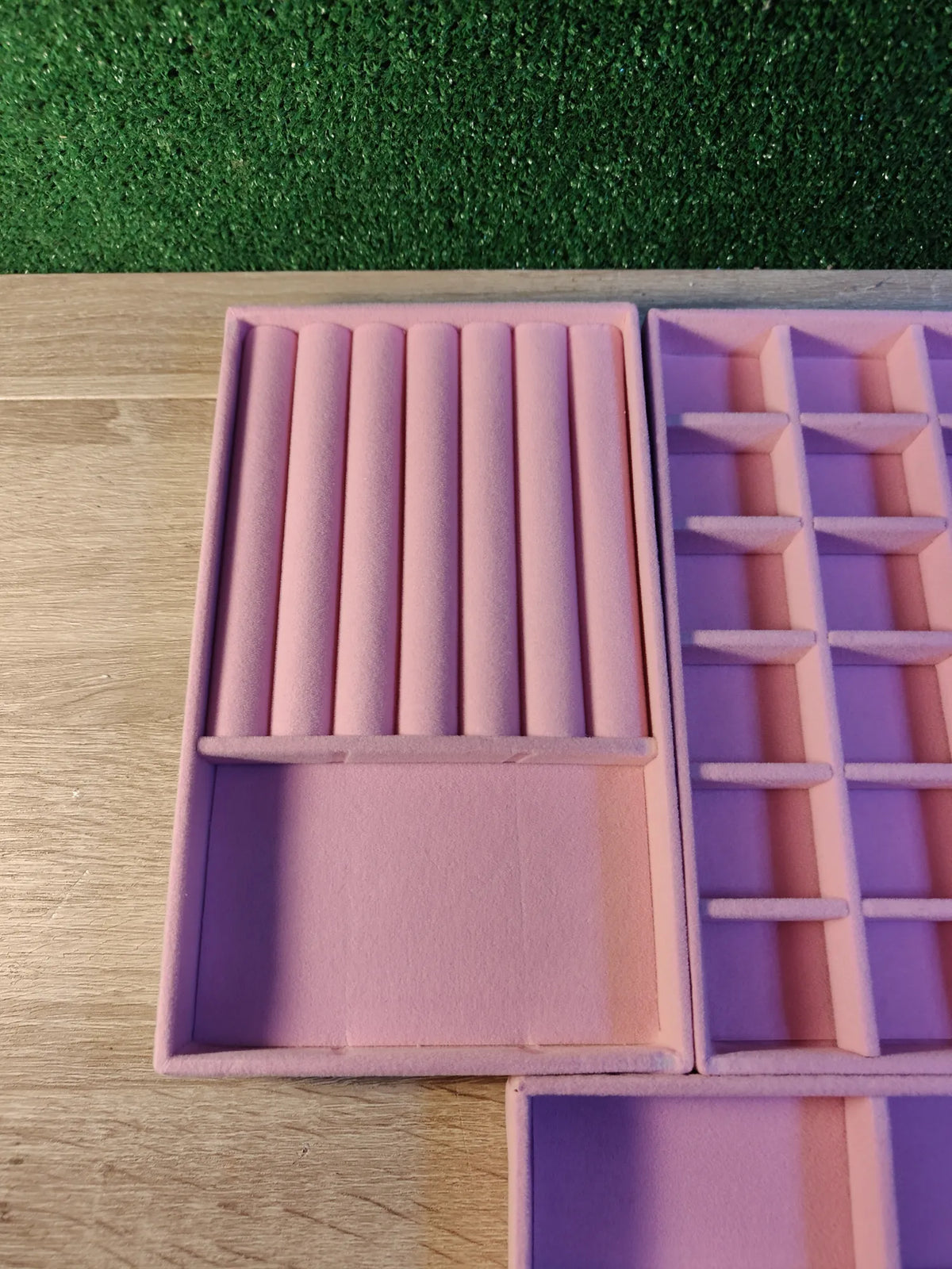 4 bandejas de joyería AAGAZA