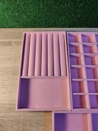 4 bandejas de joyería AAGAZA