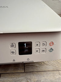 Impresora canon pixma blanca