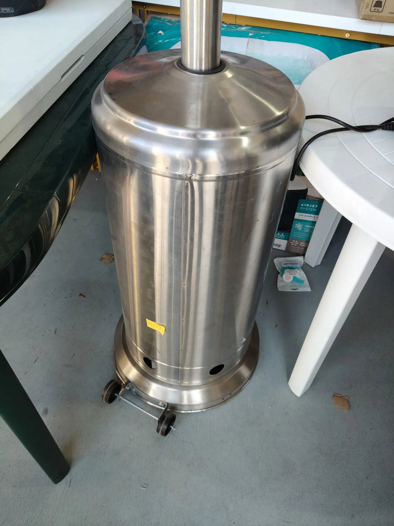 Estufa exterior de gas ajustable