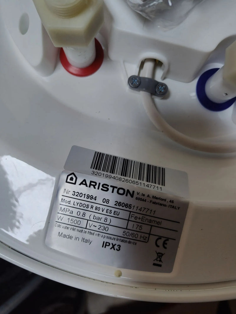 Termo electrónico de 80 litros - Ariston