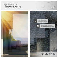 Estor vertical gris claro 140x250cm