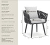 Silla de aluminio
