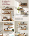 Estante de pared flotante - Vasagle