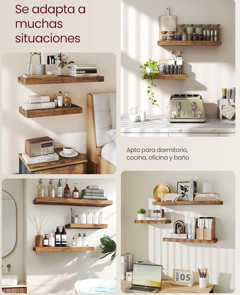 Estante de pared flotante - Vasagle