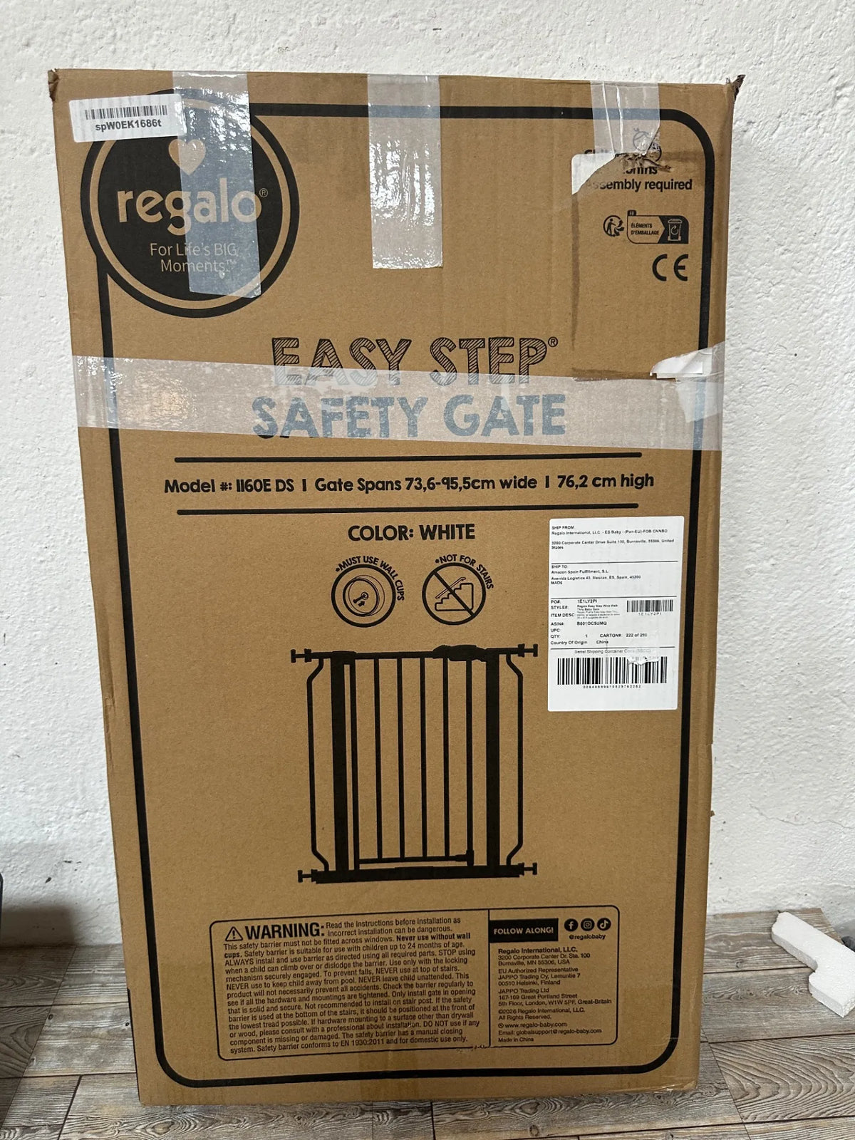 Valla de seguridad para puertas